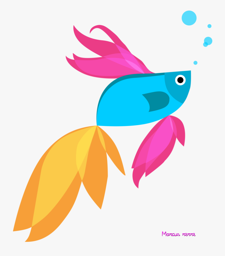 Fish Vector Betta - Windows 8.1 Betta Fish, Transparent Clipart