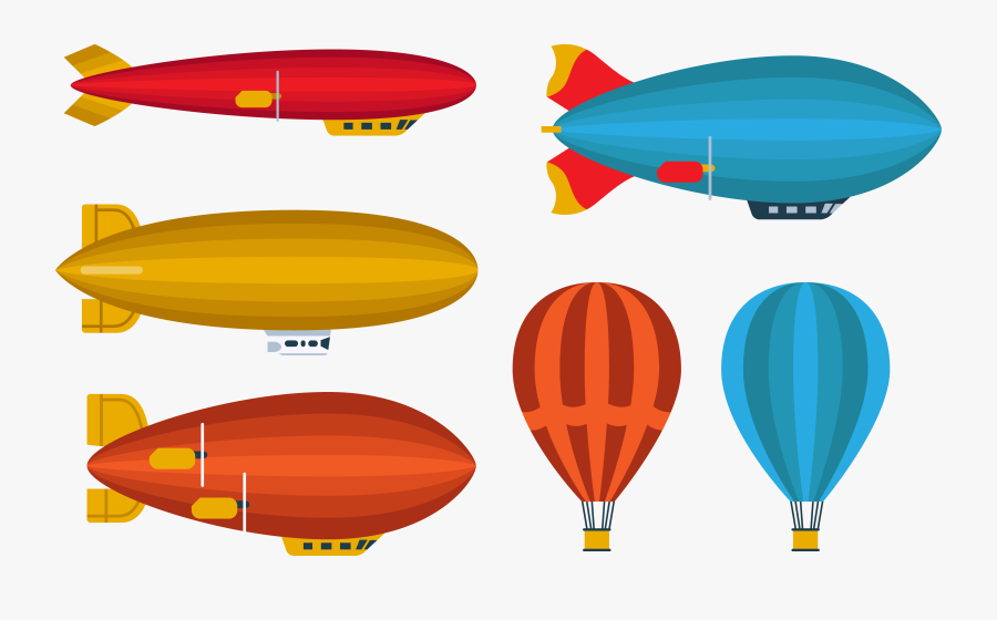 Clipart Balloon Airplane - Airplane Balloon Clipart, Transparent Clipart