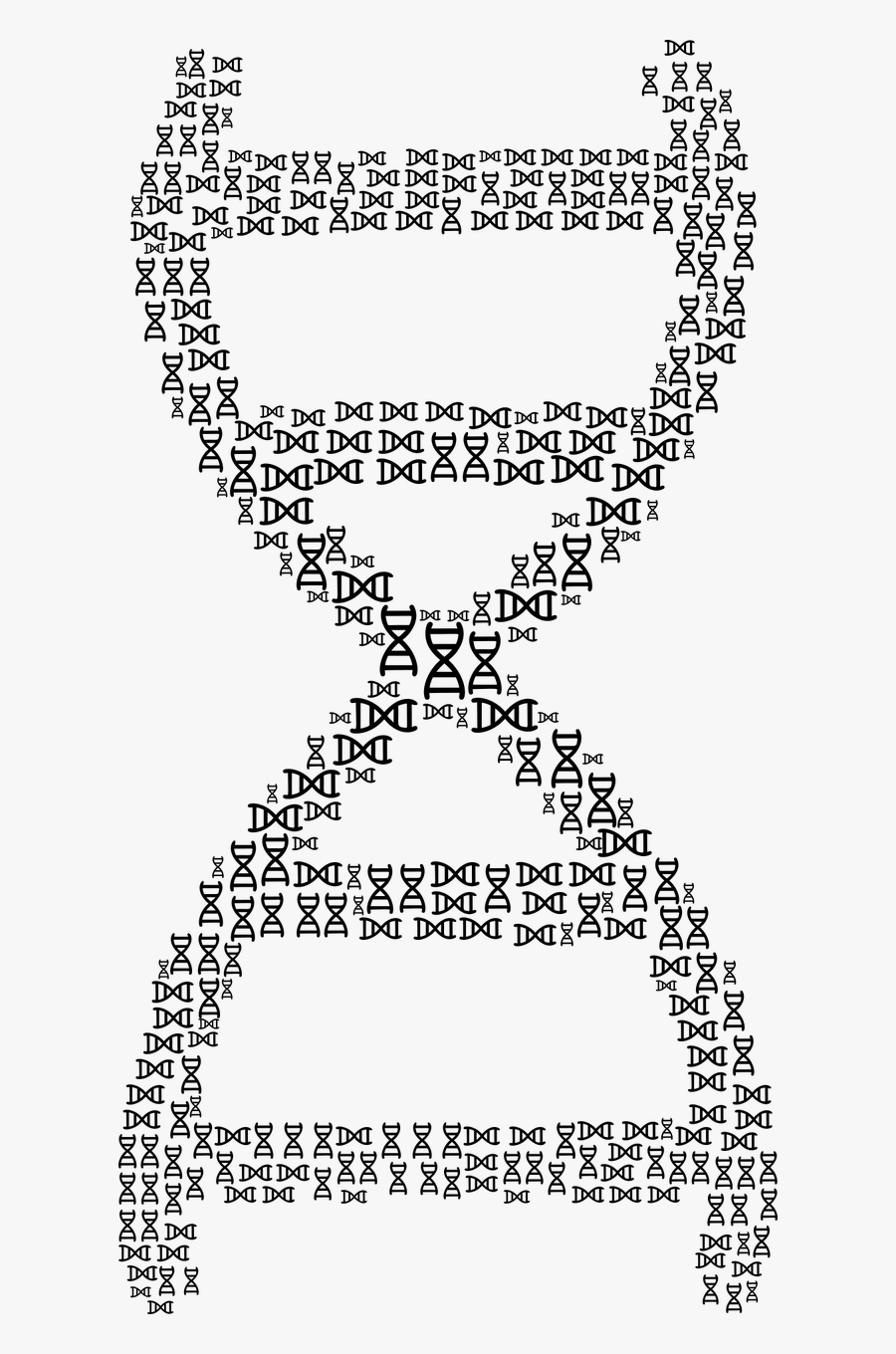 Dna Deoxyribonucleic Acid Health - Mandala Double Helix, Transparent Clipart