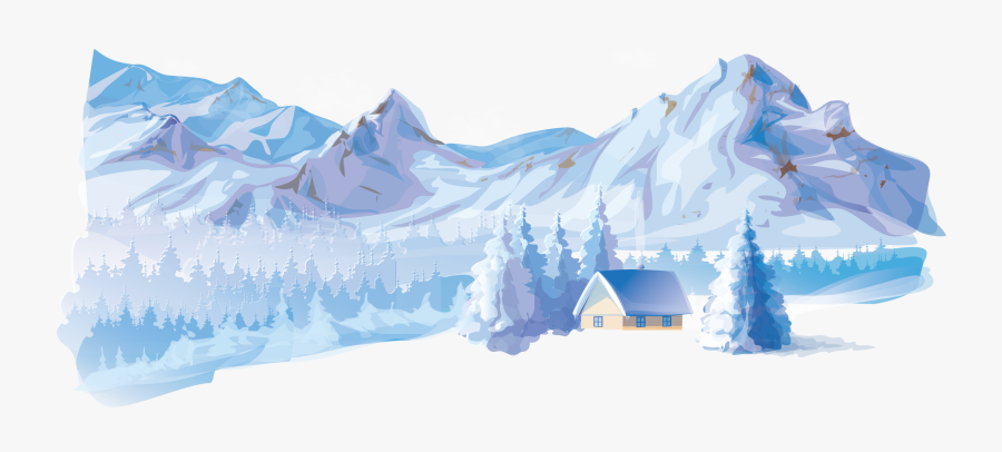 transparent snow mountain png winter landscape illustration winter free transparent clipart clipartkey transparent snow mountain png winter