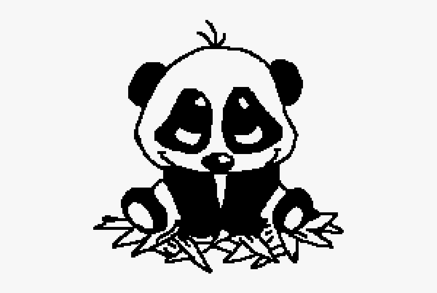Stickers Panda, Transparent Clipart