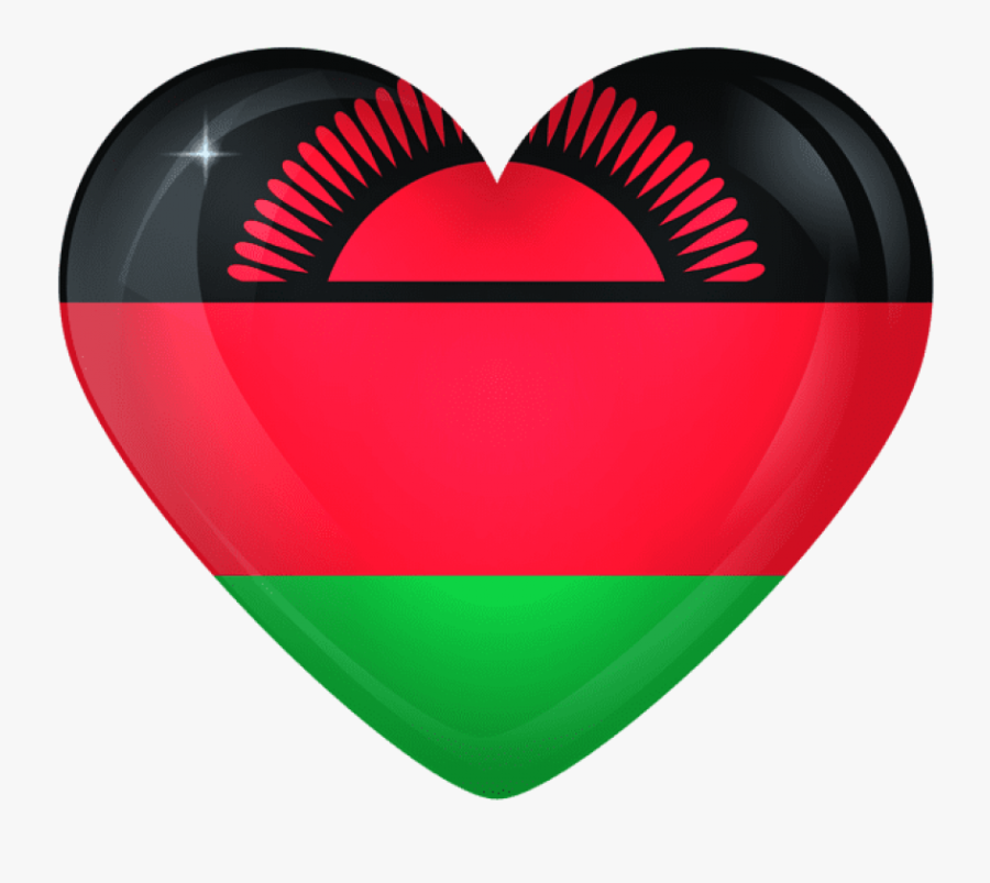 Download Malawi Large Heart Flag Clipart Png Photo - Malawi Flag Circle, Transparent Clipart