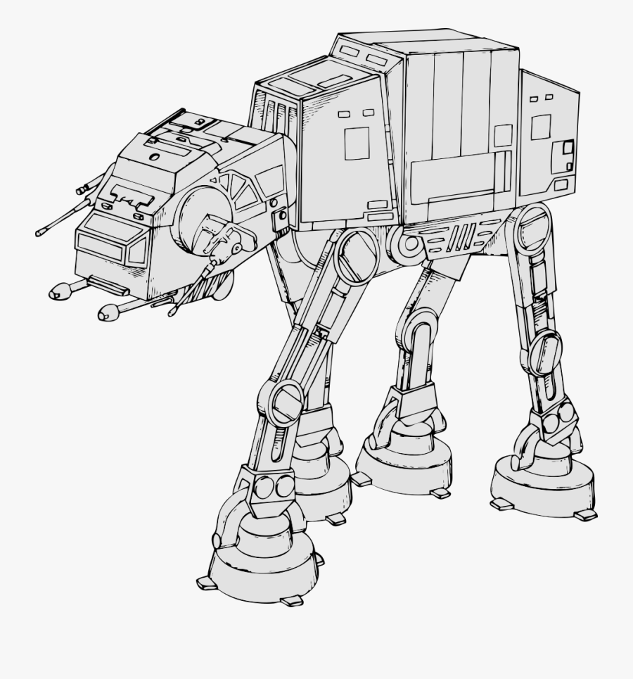 Star Wars Walker Coloring Page , Free Transparent Clipart - ClipartKey