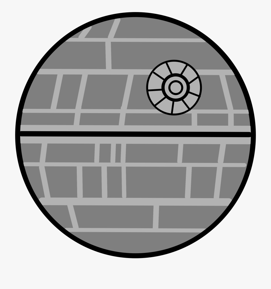Death Star Clip Art - Star Wars Death Star Cartoon, Transparent Clipart