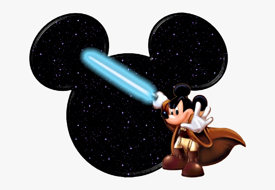 Mickey Mouse Icons Clipart - Star Wars Mickey Head, Transparent Clipart