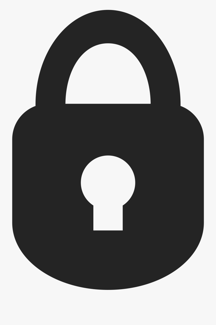 Lock Clip Art Black And White - Unlocked Lock Clipart, Transparent Clipart