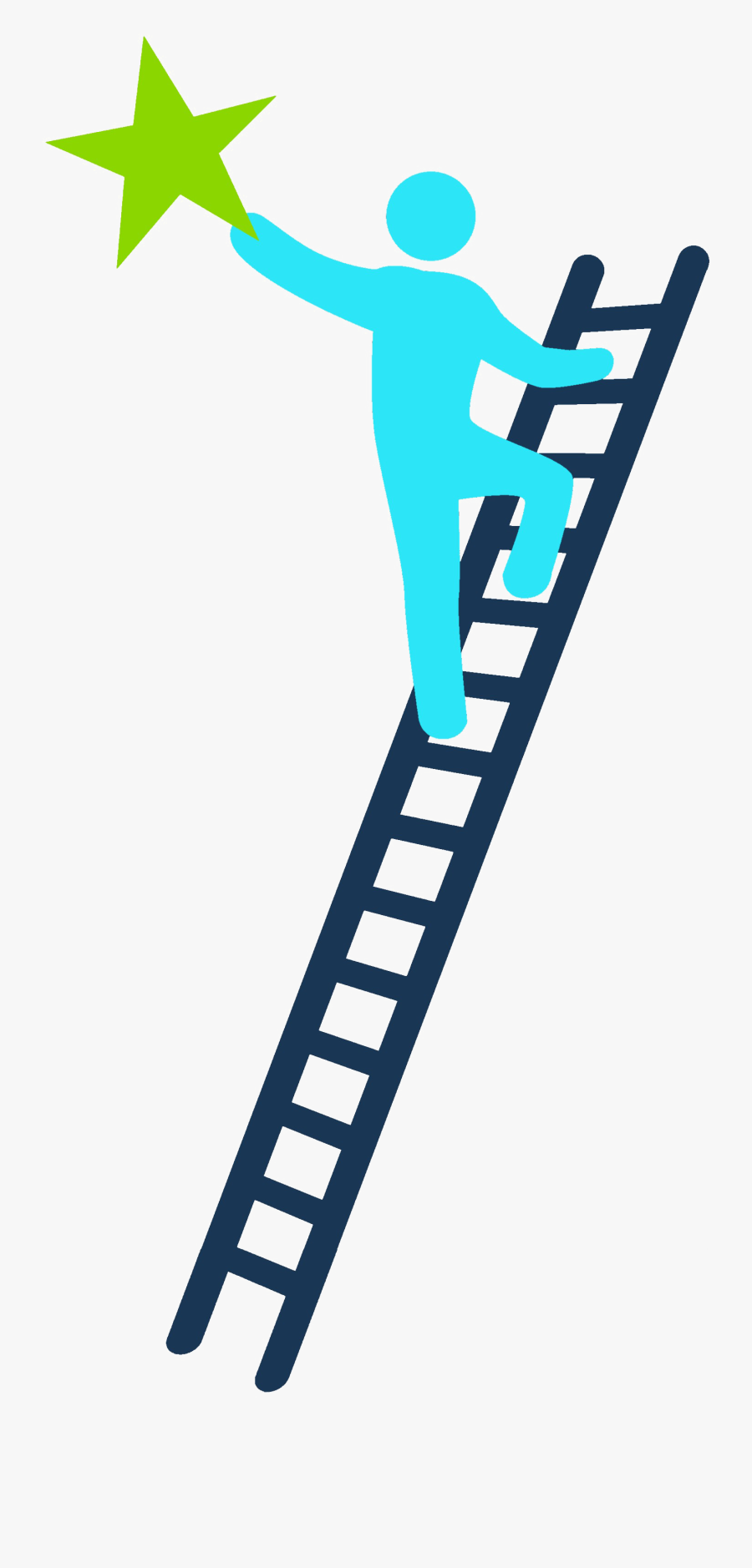 Ladder Of Success Png Transparent Image - Climbing The Ladder To Success Png, Transparent Clipart