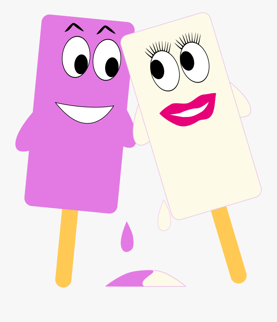 Popsicle Free To Use Clip Art - Ice Cream Love Clipart, Transparent Clipart