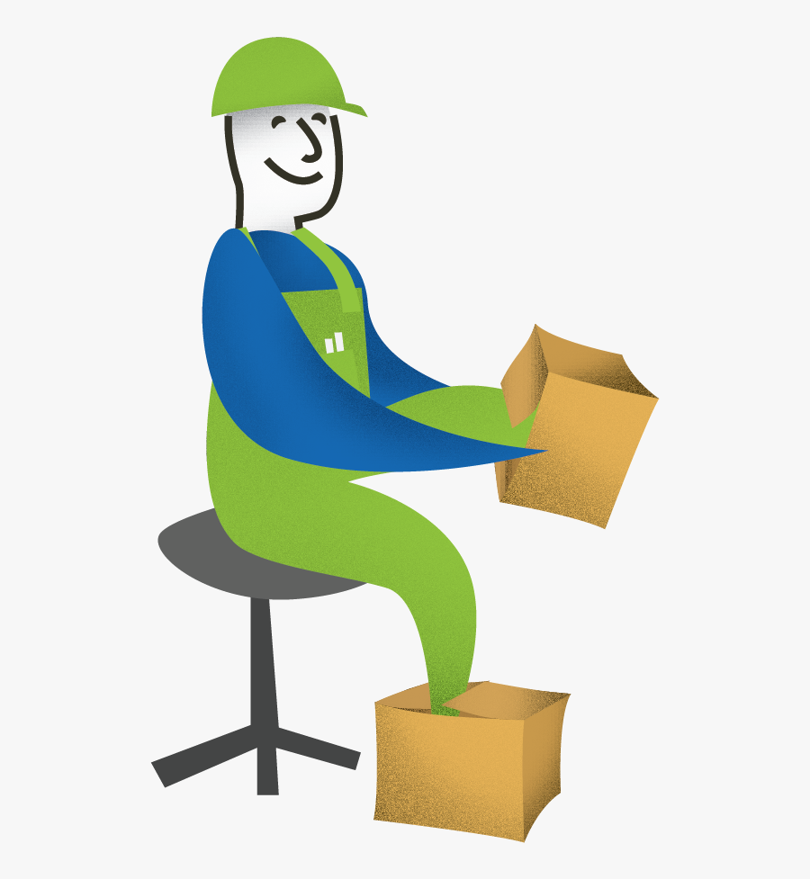 Warehouse Clipart Inventory Checklist - Warehouse Workers Png Animation, Transparent Clipart