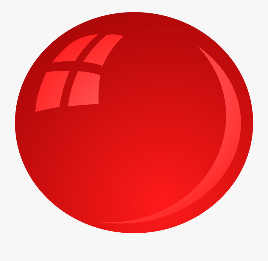 Free Vector Bubble Red Clip Art - Circle, Transparent Clipart