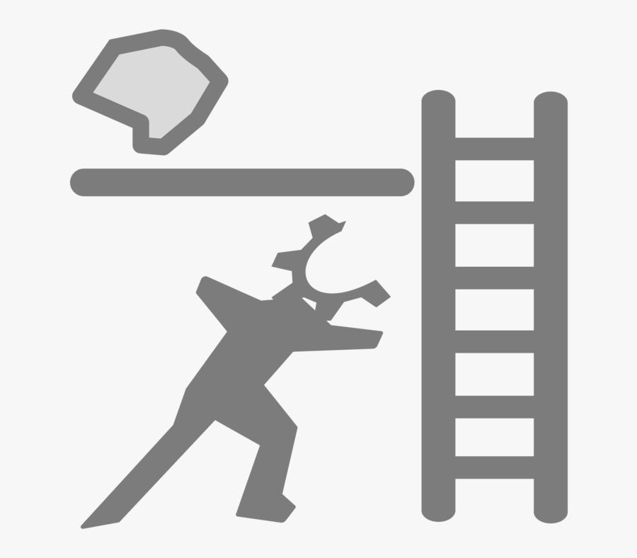 Photography - Silhouette Ladder Vector, Transparent Clipart