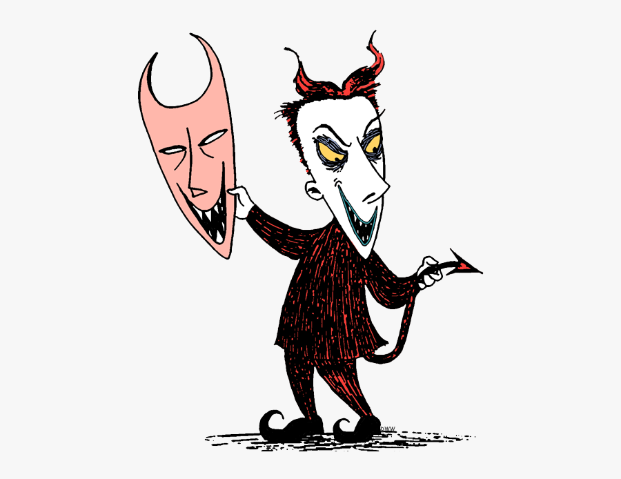 Nightmare Before Christmas Red Character, Transparent Clipart