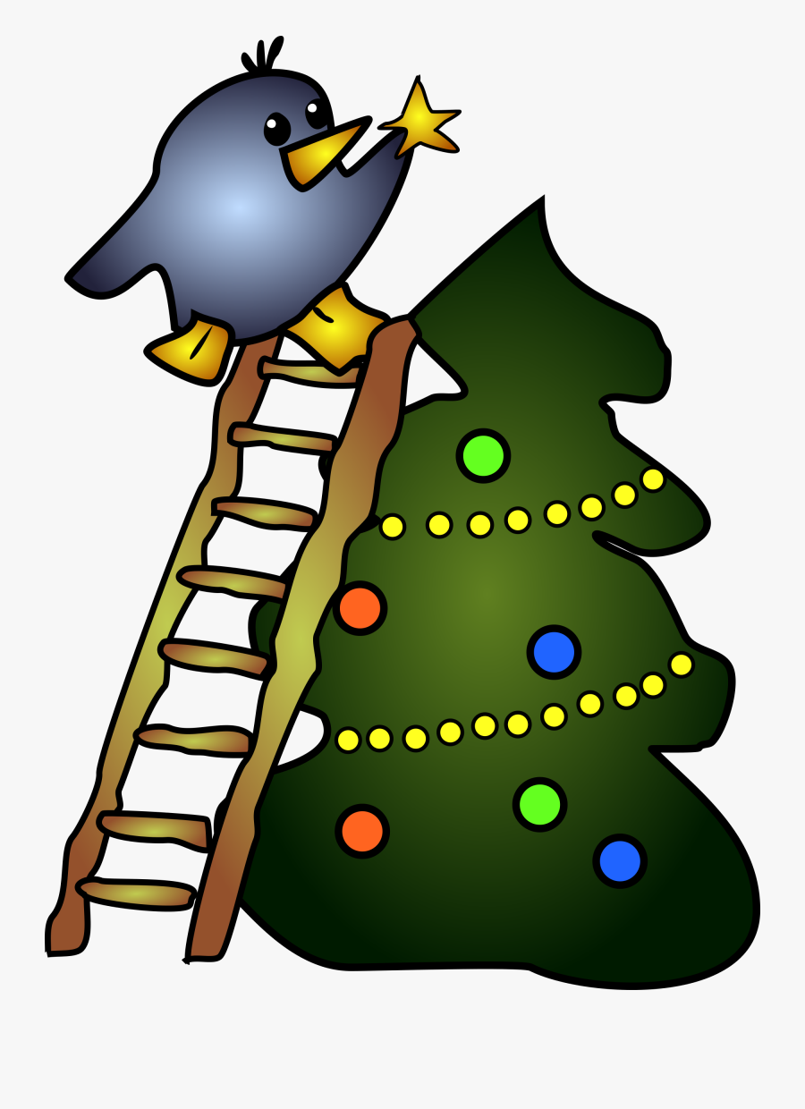 Transparent Christmas Tree Illustration Png - Comic Ladder Transparent Background, Transparent Clipart