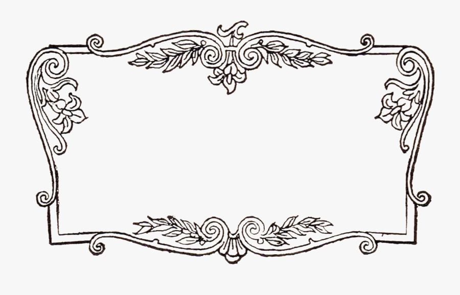 Fancy Frame Clip Art Clipartfest - Transparent Background Fancy Borders, Transparent Clipart