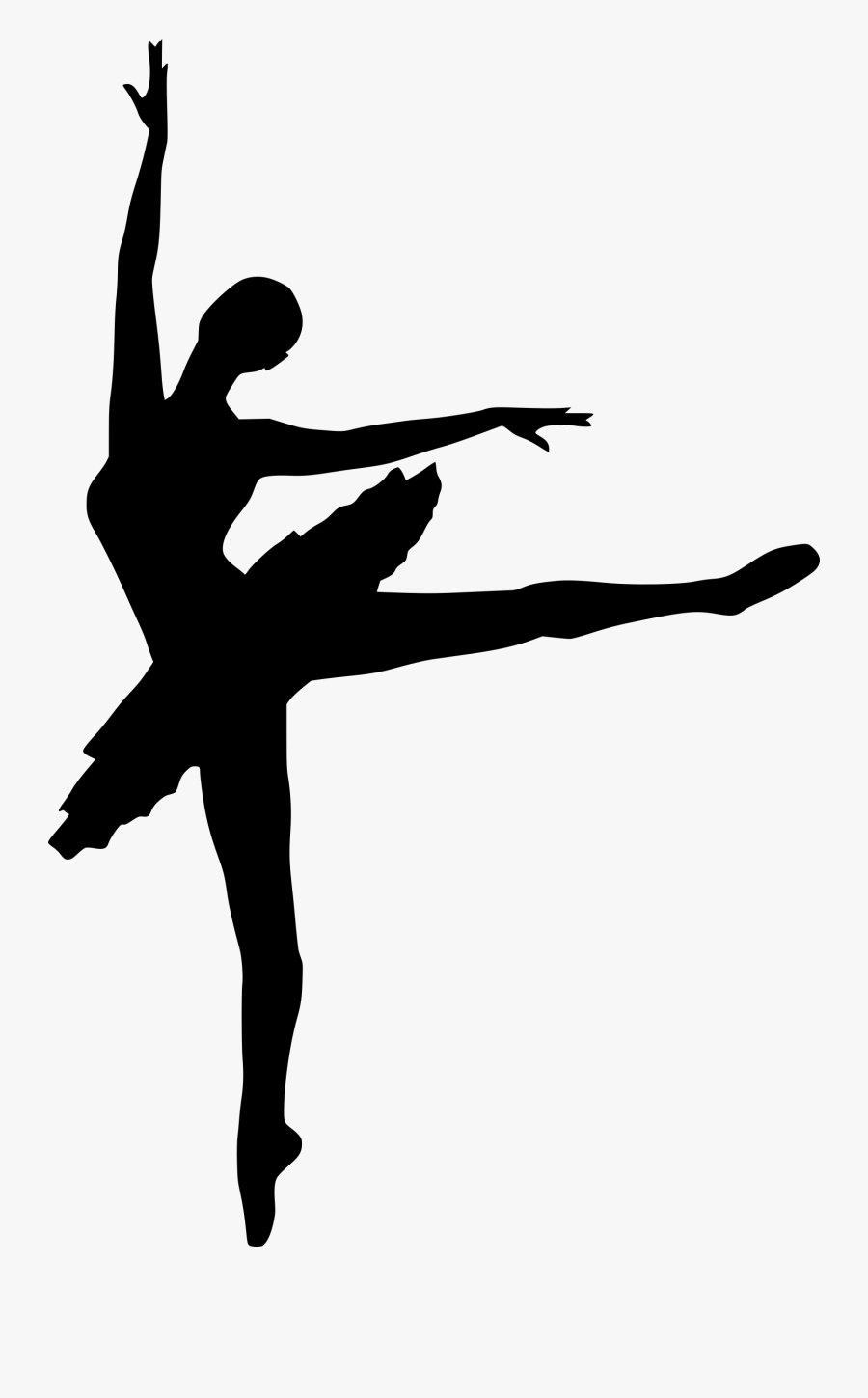 Clipart Ballerina - Ballet Clip Art Transparent, Transparent Clipart