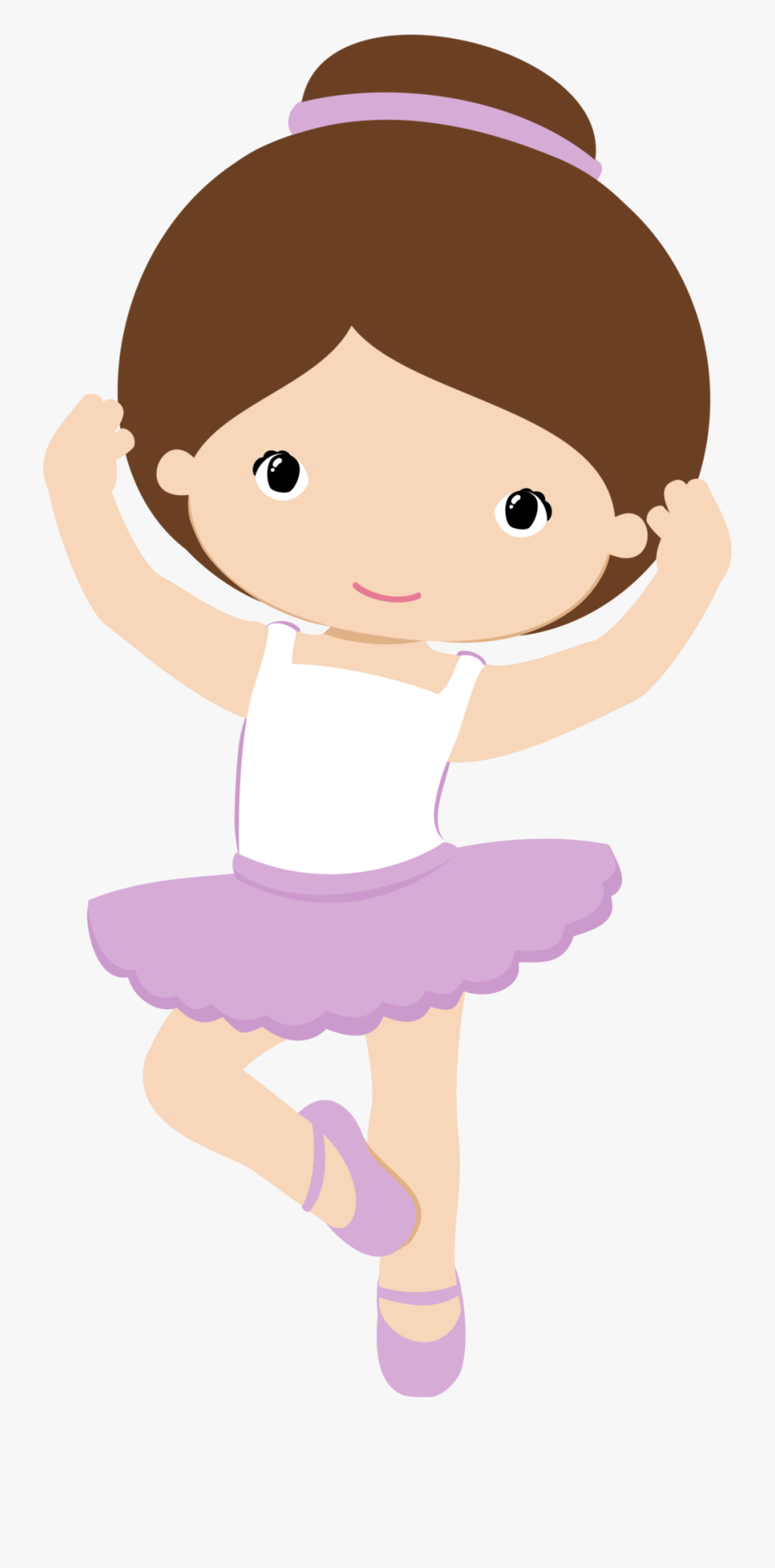 Ballerina Clipart Cute Baby - Bailarinas De Ballet Dibujos, Transparent Clipart