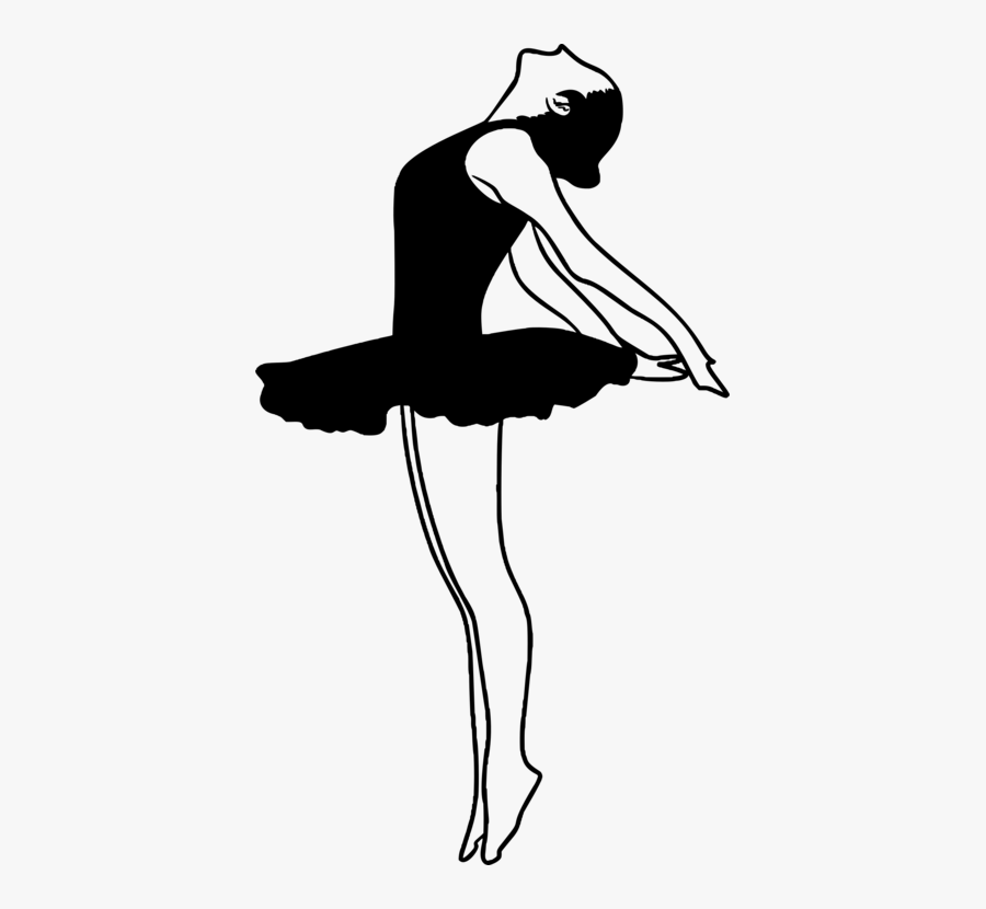 Performing Arts,art,monochrome Photography - Ballet Dance Black And White Drawings, Transparent Clipart