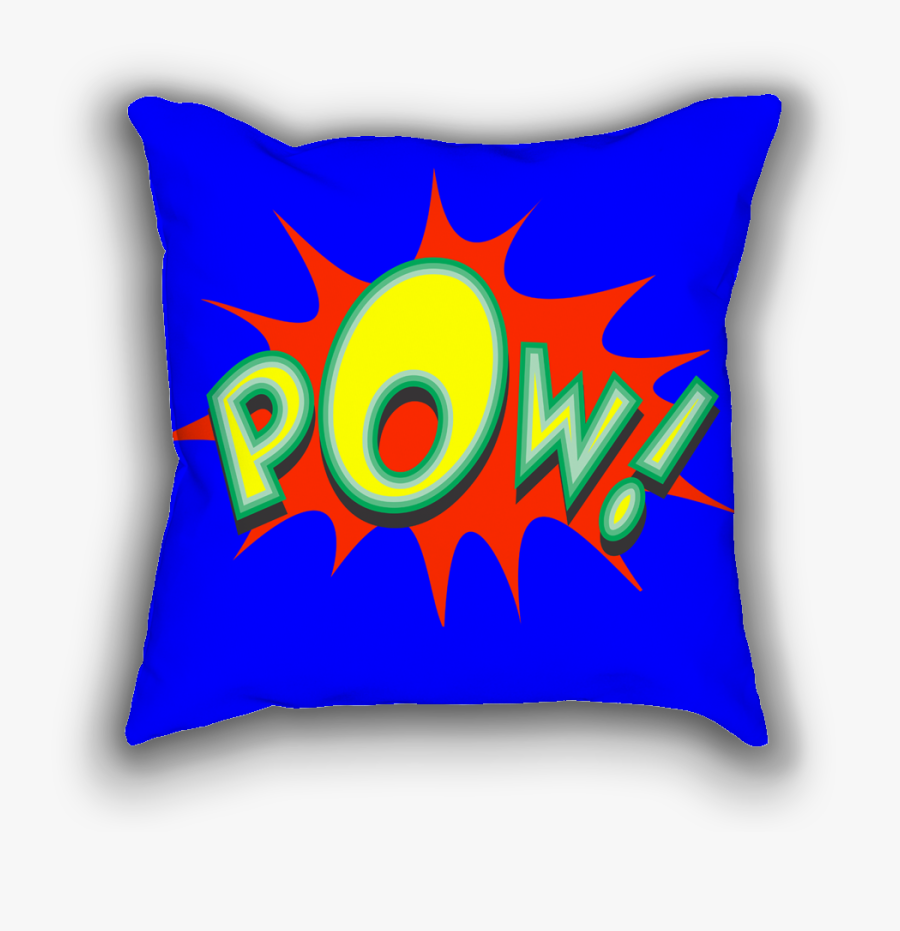 Pow Pillow Mockup 903540b1 A969 425c A219 B2cf208d7118, Transparent Clipart