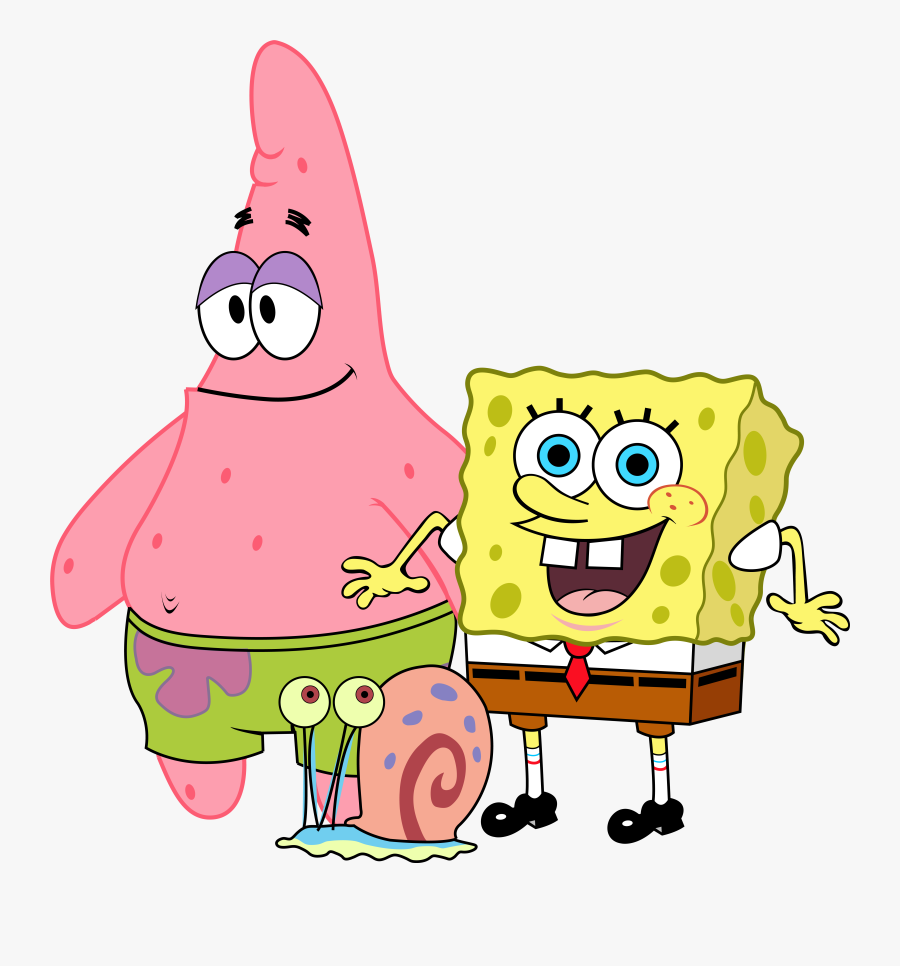 Spongebob Clipart Run, Transparent Clipart