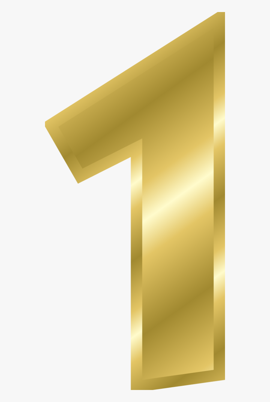 Effect Letters Alphabet Gold - Gold Number 12 Png, Transparent Clipart