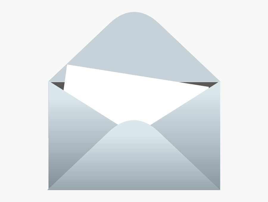 Envelope With Letter Clip Art At Clker - Envelope With Letter Png, Transparent Clipart