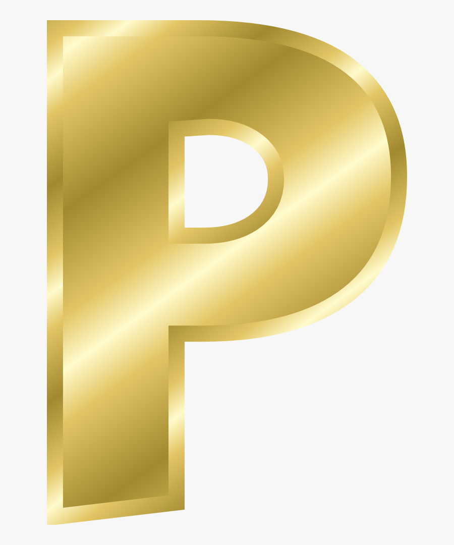Effect Letters Alphabet Gold, Transparent Clipart