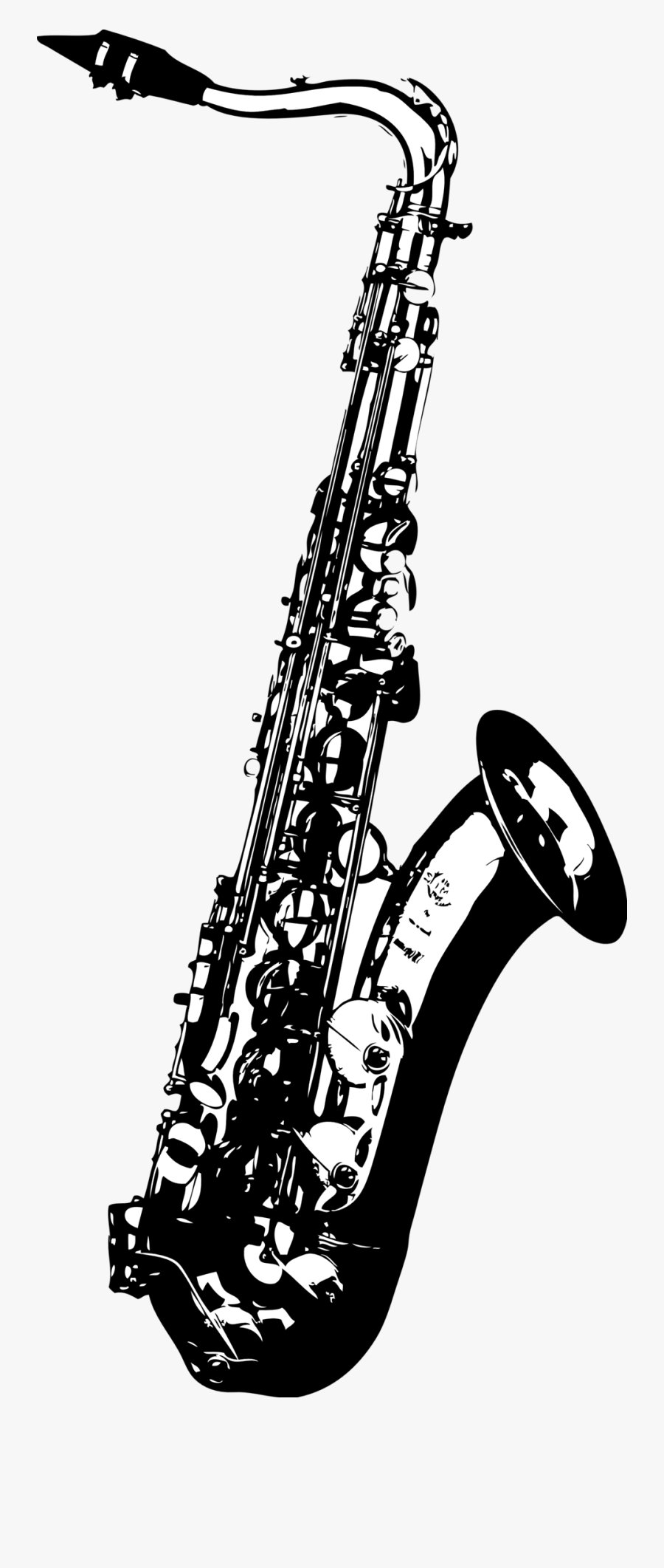 Saxophone Clipart, Transparent Clipart