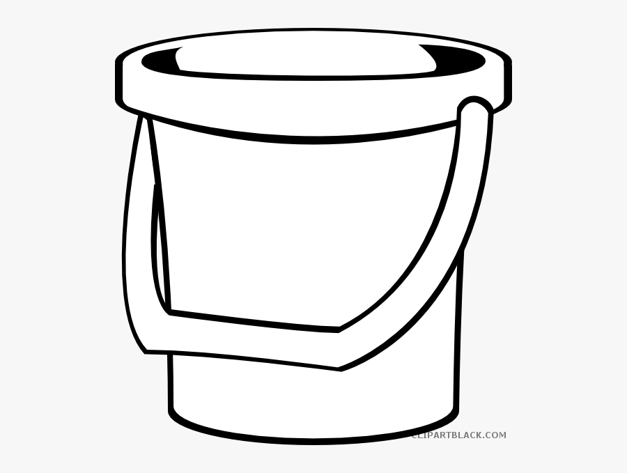 Jpg Black And White Stock Collection Of Free Bucket, Transparent Clipart