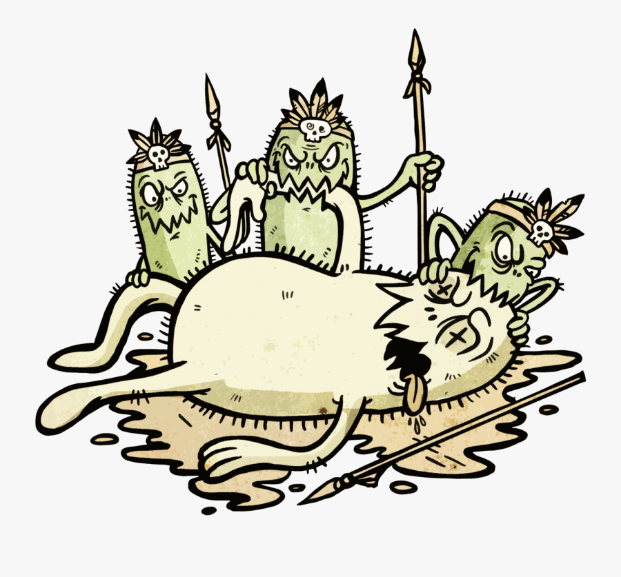 Bacteria Eat Dead Bacteria, Transparent Clipart