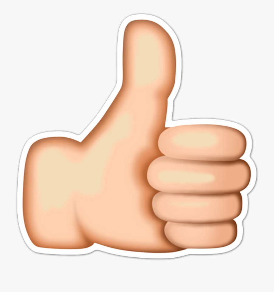 Thumb Clipart Thumbsup - Youtube Thumbs Up Transparent, Transparent Clipart