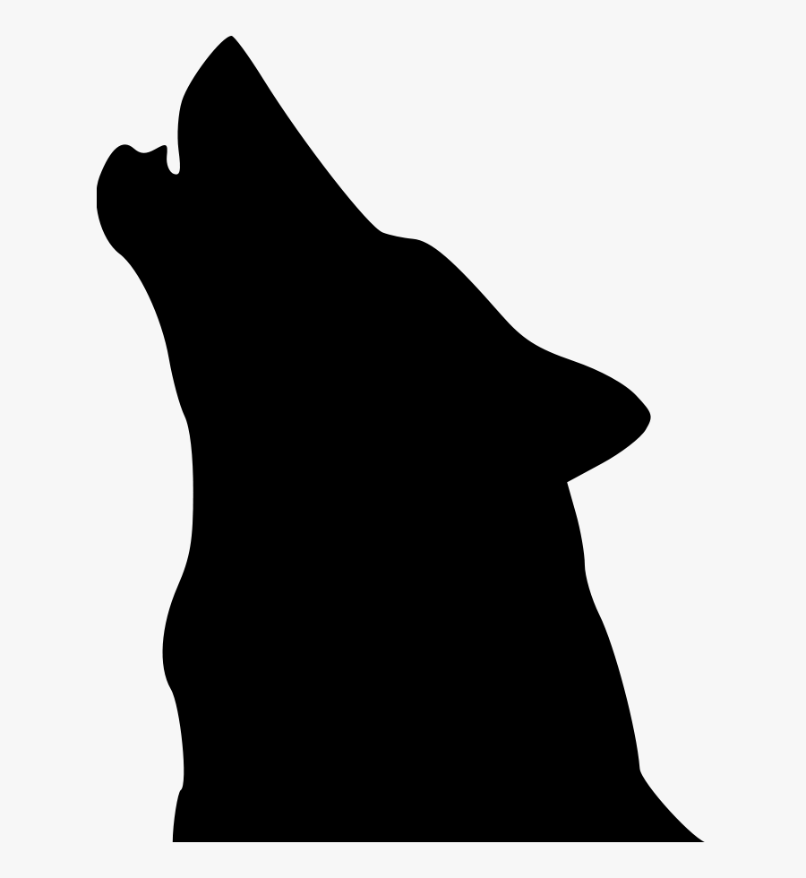 Wolf Clip Art - Silhouette Of Wolf Head , Free Transparent Clipart ...