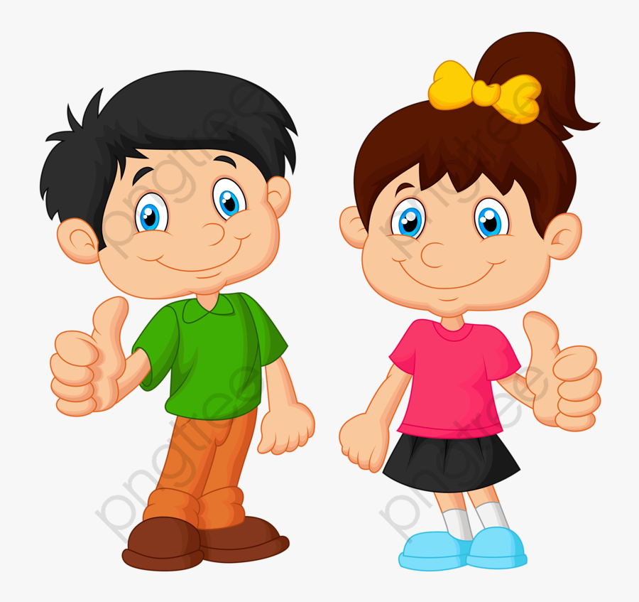 Child Boy Girl - Boy And Girl Clipart, Transparent Clipart