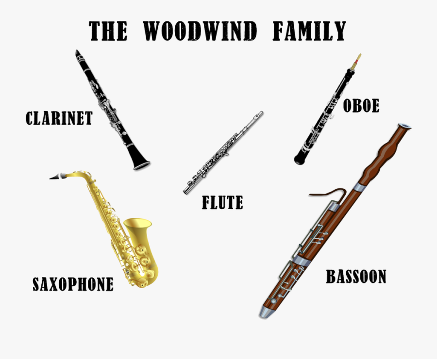 Woodwind Family In The Orchestra, Transparent Clipart