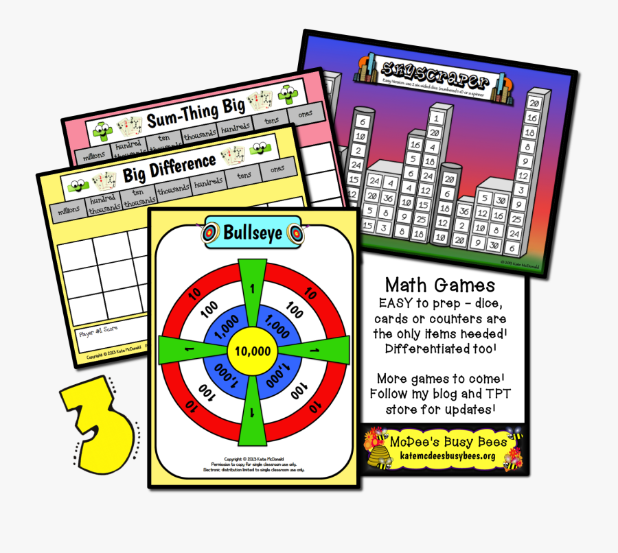 Math Student Game Clipart - Mathematics, Transparent Clipart