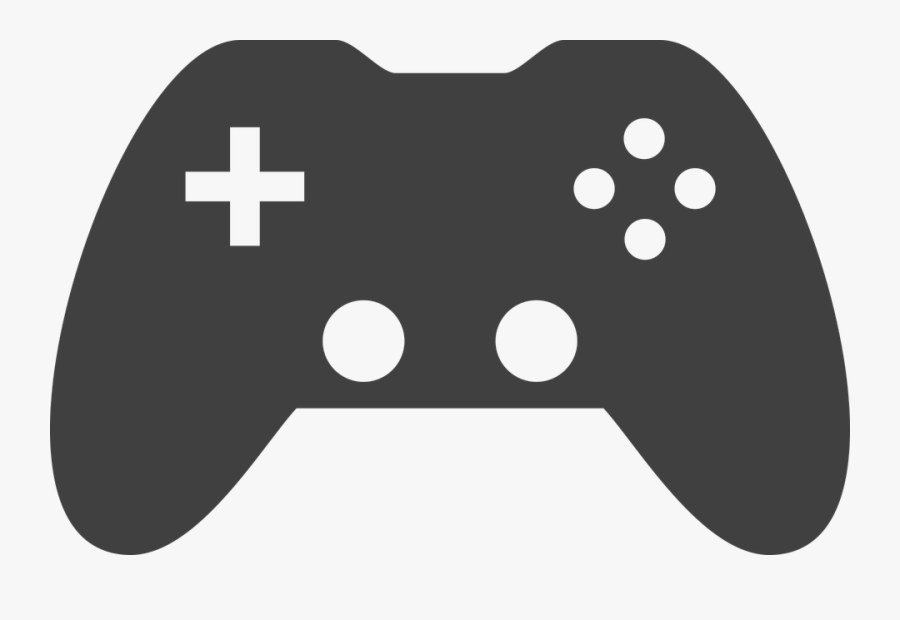 Transparent Video Games Clipart - Cartoon Gaming Controller , Free