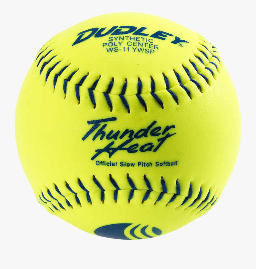 Softball Clipart Slow Pitch Softball - Thunder Heat Softball, Transparent Clipart