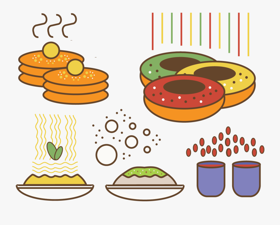 Around The World In Breakfast, Transparent Clipart