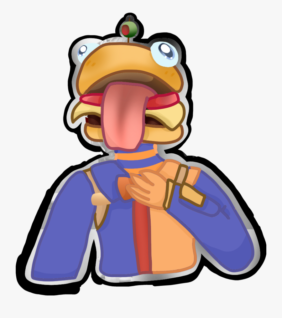 Durr Burger 🍔 Drawing Turned Into Sticker - Durr Burger Art Transparent, Transparent Clipart