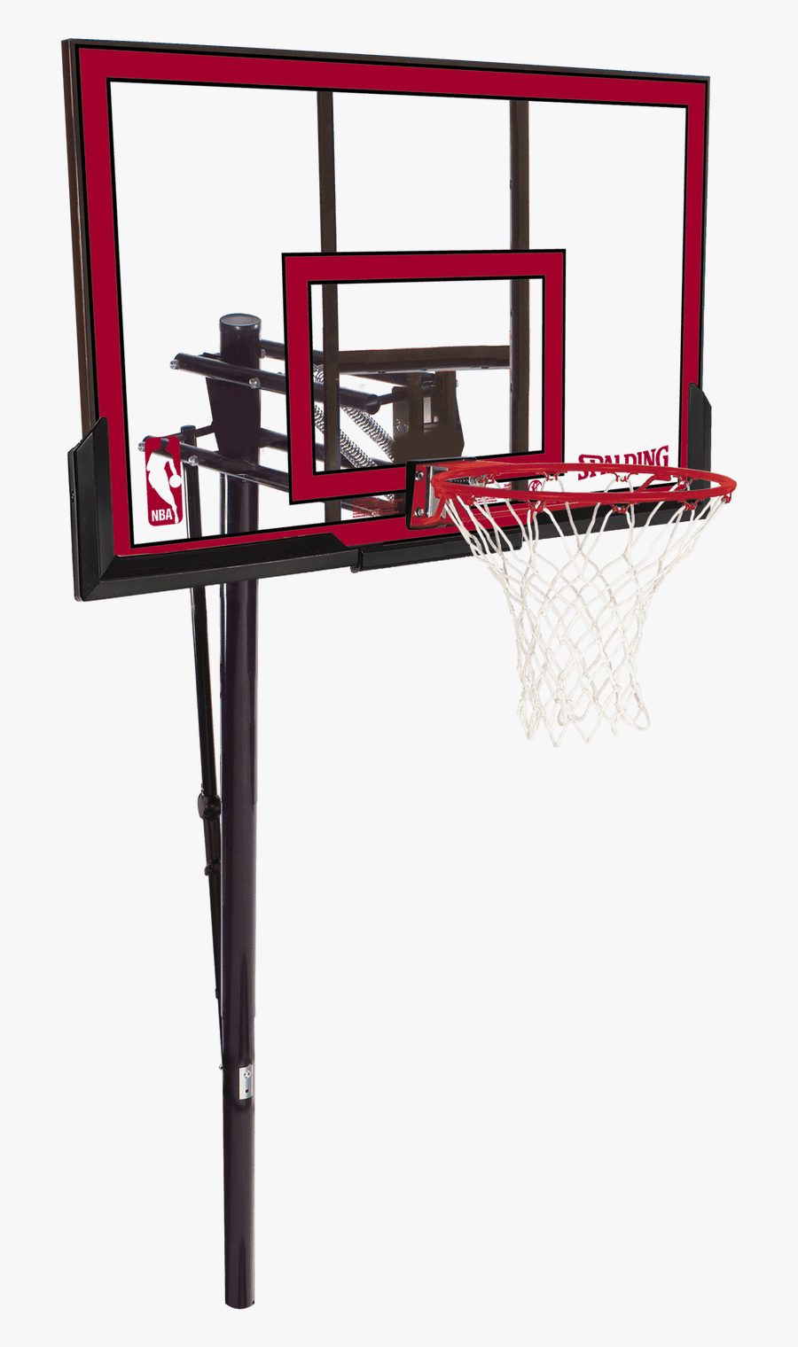 Transparent Basketball Net Vector Clipart - Spalding Basketball Backboard, Transparent Clipart
