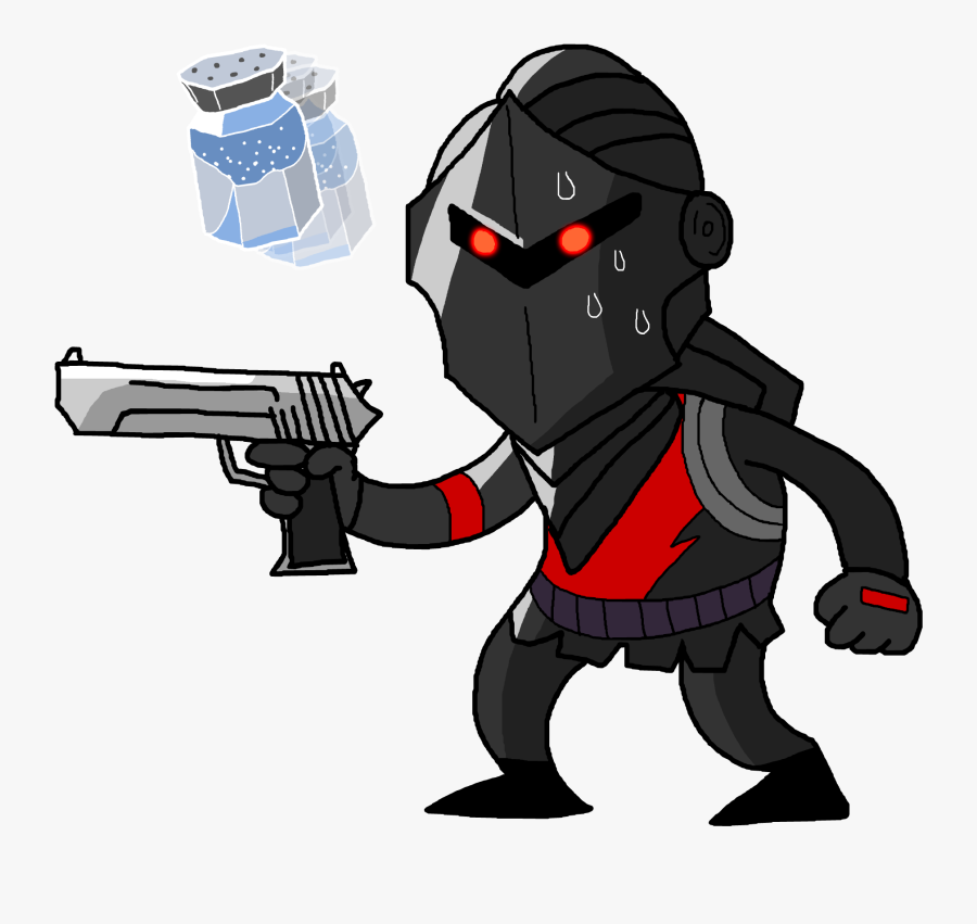 Clip Art Fortnite Black Knight Png - Black Knight Fortnite Drawing, Transparent Clipart