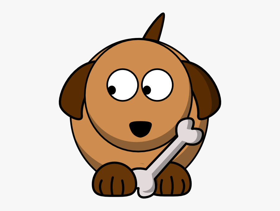 Dog Looking Left Clip Art At Clker - Cartoon Dog Laughing Transparent ...