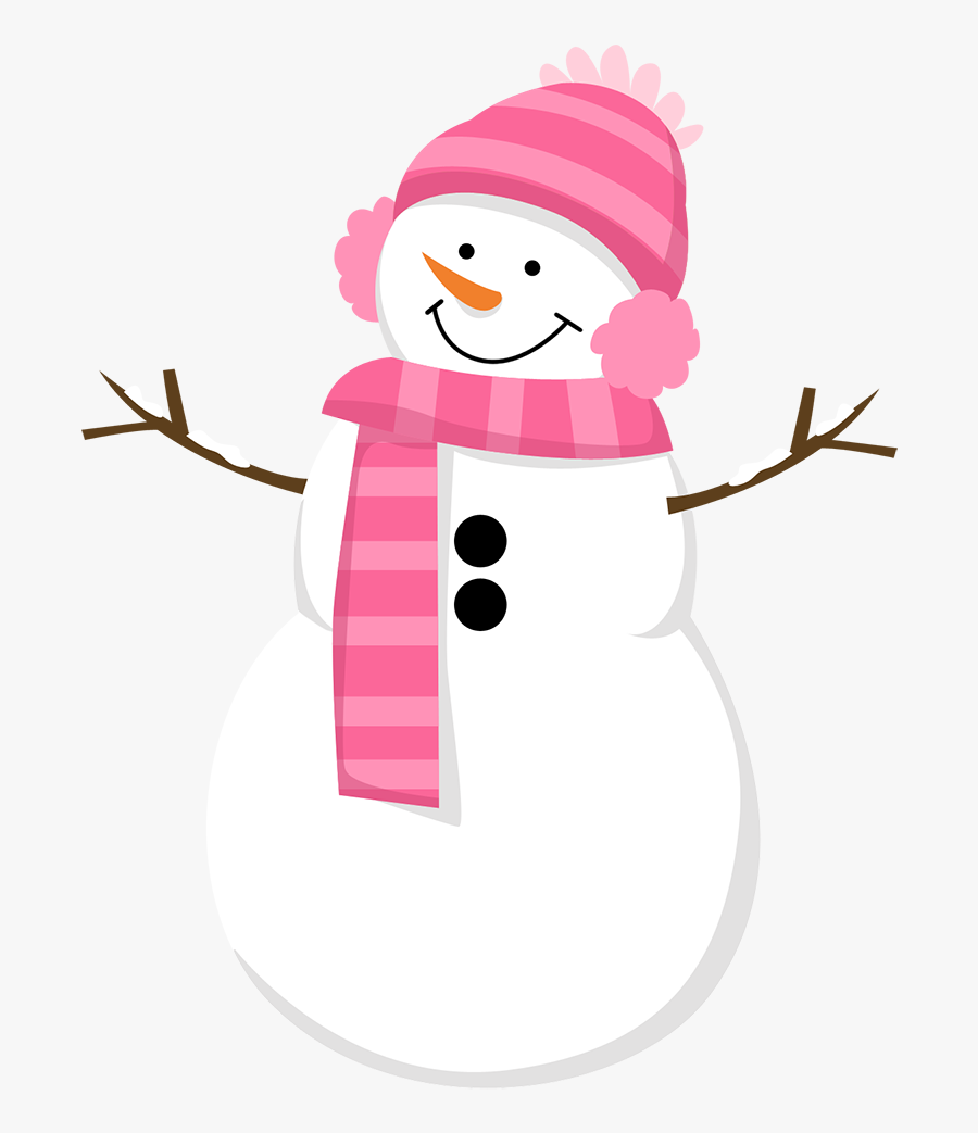 Winter Fun Throw Blanket - Snowman, Transparent Clipart