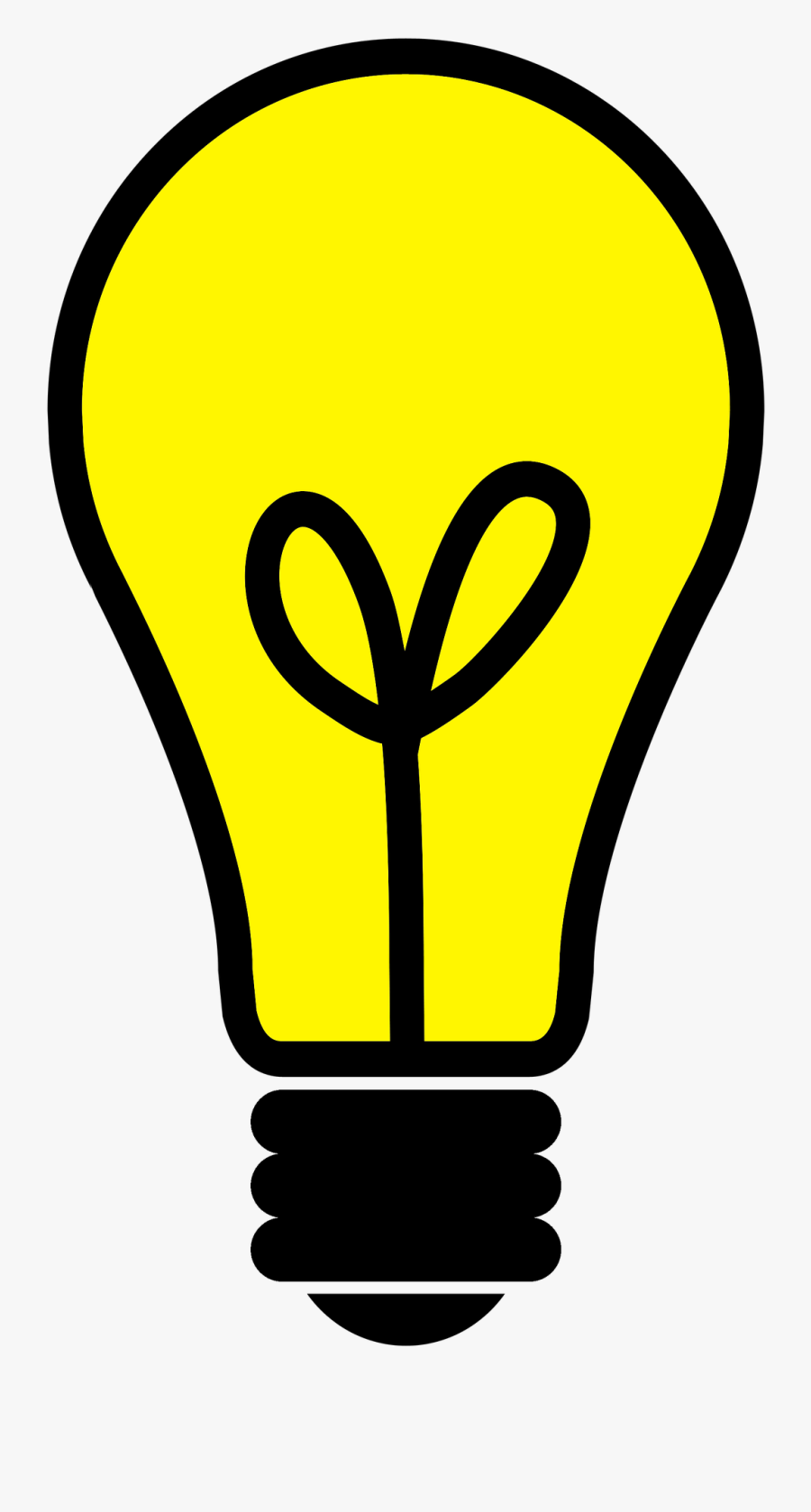 Light Bulb Png Transparent - Light Bulb Illustration Png, Transparent Clipart