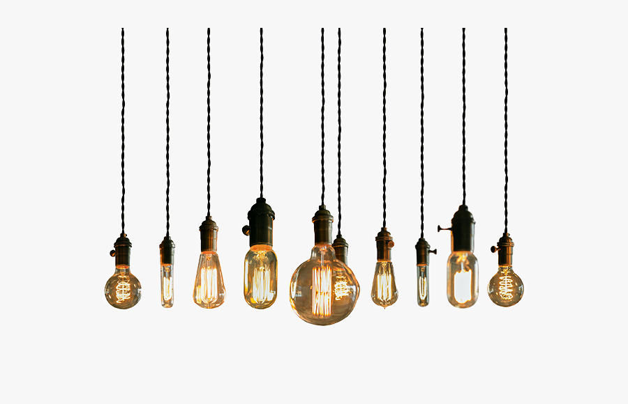 String Light Fixture Lights Lighting Pendant Bulb Clipart - Hanging Light Bulbs Png, Transparent Clipart