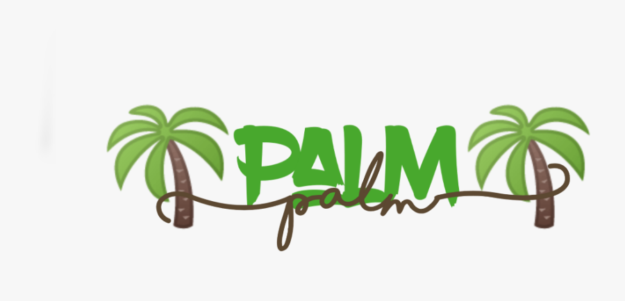 Palm Palms Green Brown Freetoedit Scpalmtrees - Illustration, Transparent Clipart