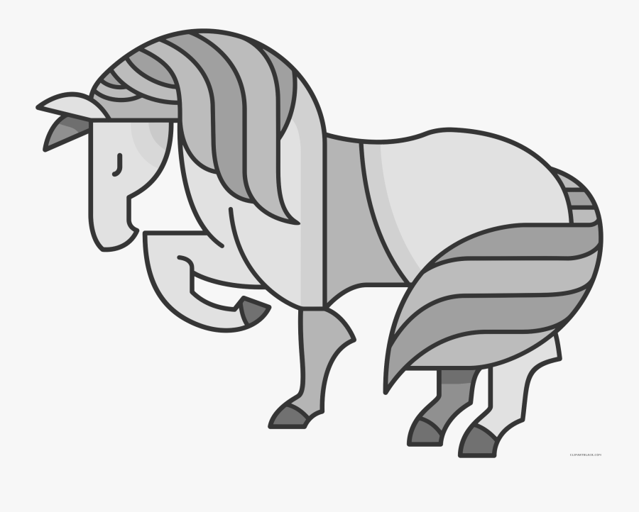 Horse Clipartblack Com Animal - Unicorn Cartoon Png, Transparent Clipart