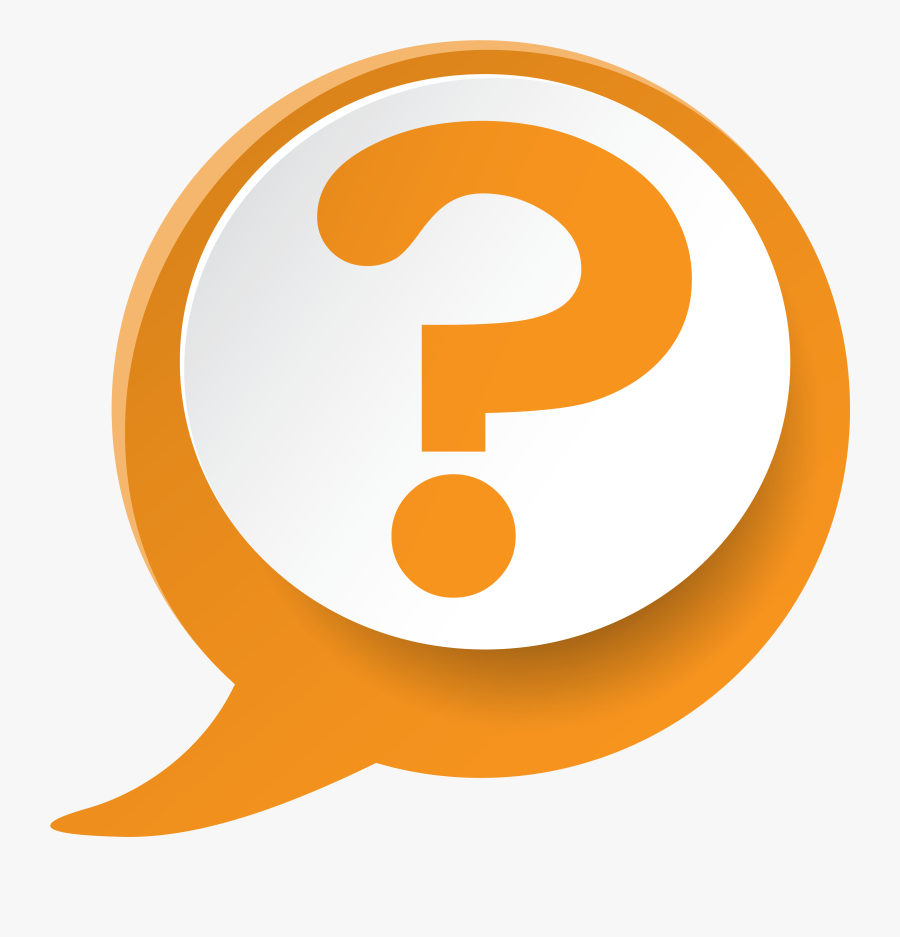Frequently Asked Questions - Transparent Background Question Mark Icon, Transparent Clipart
