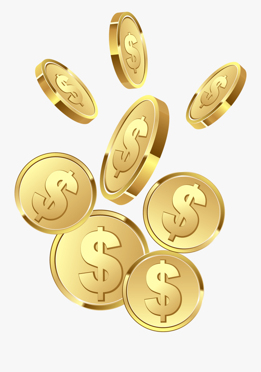 Coins Png Picture Gallery - Coins Clipart Transparent Background, Transparent Clipart