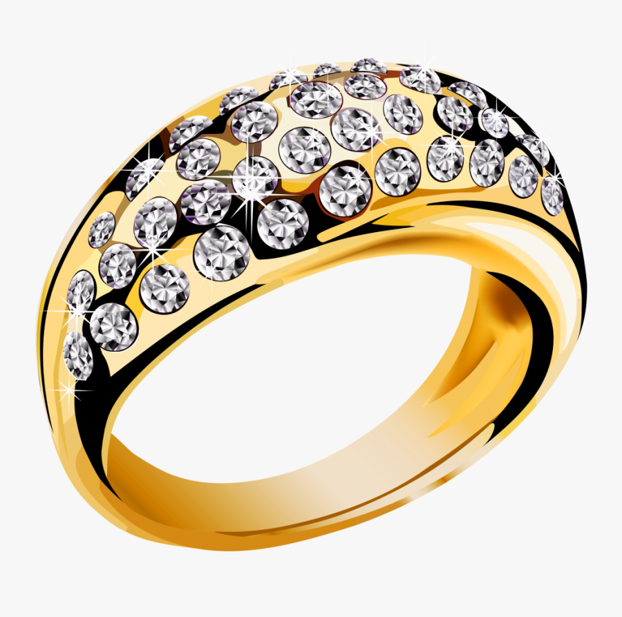 Wedding - Diamond Gold Jewellery Png, Transparent Clipart