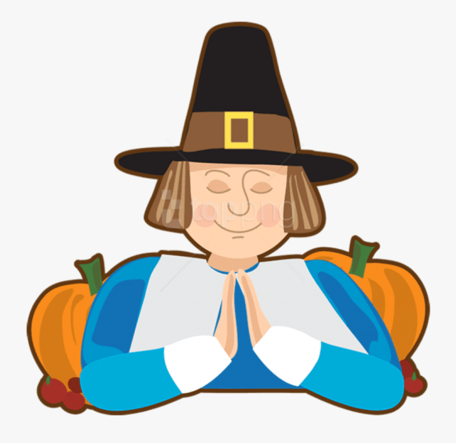 Transparent Thanksgiving Pilgrim Picture - Thanksgiving Pilgrim Png, Transparent Clipart